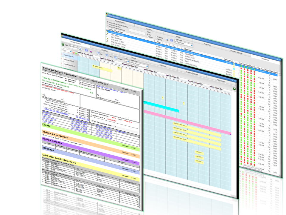 Logiciel gestion de seminaire Alize